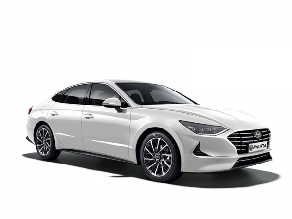 Hyundai Sonata White Cream