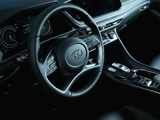 Hyundai sonata blue business plus
