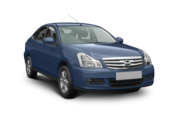 Nissan Almera Серо-синий