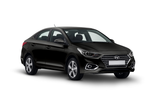 Hyundai Solaris 2019 black
