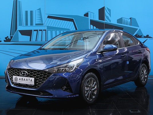 Hyundai Solaris Elegance blue